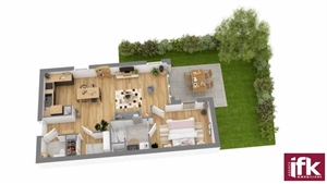 t2 à la vente -   68127  OBERHERGHEIM, surface 56 m2 vente t2 - UBI448331264